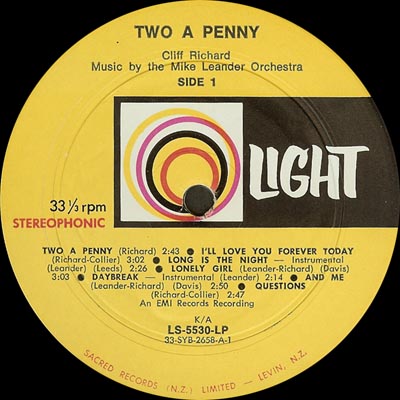 SACRED LS_5530-LP Side 1