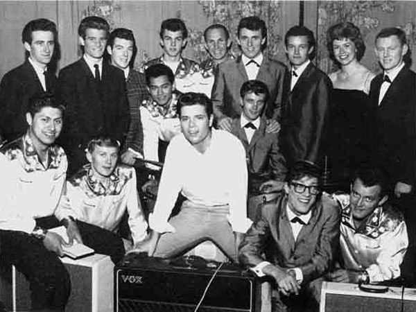 Backstage at The Auckland Town Hall - 1961