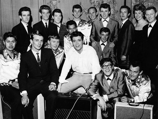 Backstage at The Auckland Town Hall - 1961