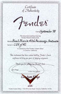 The Certificate
