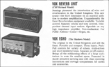 Click to enlarge this excerpt from a VOX Reverb and Echo brochure (circa 1964)